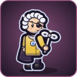 Drosselmeyer in Pixel Muster