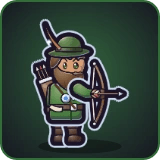 The Huntsman in Pixel Muster
