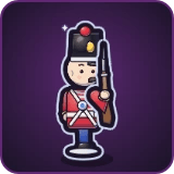 Steadfast Tin Soldier in Pixel Muster