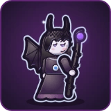 Wicked Fairy in Pixel Muster