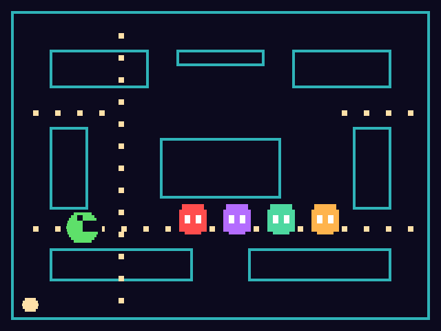 Maze Muncher pixel-art screenshot